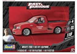 MODÈLE À COLLER - PICKUP FORD F-150 SVT LIGHTNING DE BRIAN DE FAST & FURIOUS 1/25 NIVEAU #4